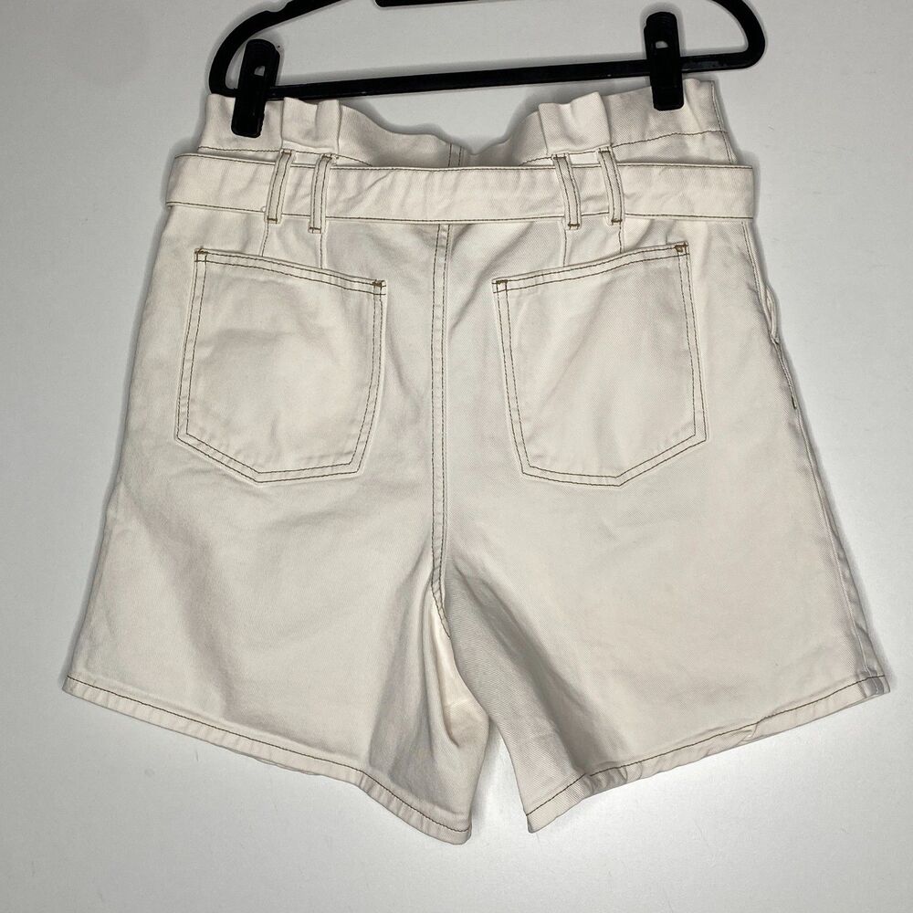 Free People High Waist Shorts in Cream - Picture 6 of 7